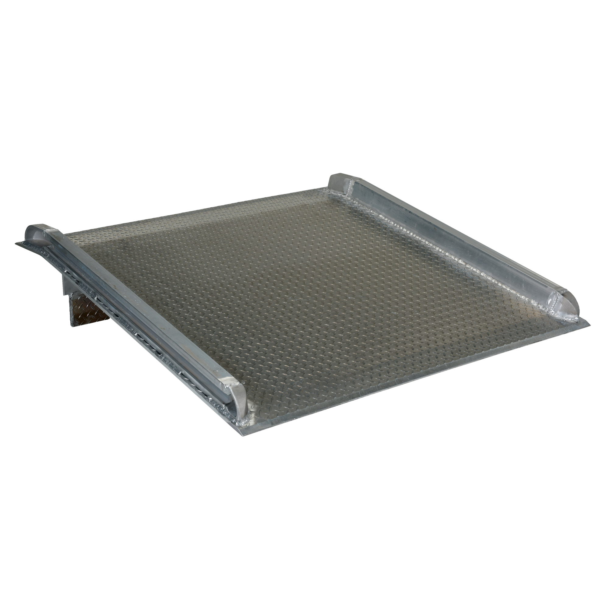 Vestil Aluminum Truck Dockboard - 60in. x 48in., 15000-Lb. Capacity, Beveled Edges, Model# BTA-15006048